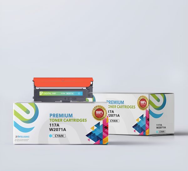 DIGITAL INK Compatible Toner Cartridge HP 117A Cyan W2071A